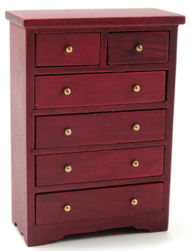 Chest of Drawers, Mahogany